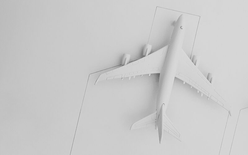 White Paper Aeroplane